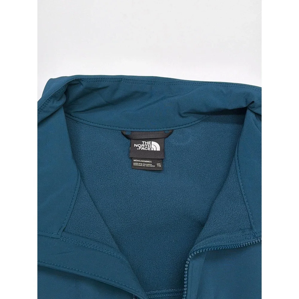 The North Face Mens XXL Windwall Soft Shell Jacket‎ Blue Moonlight Petrol